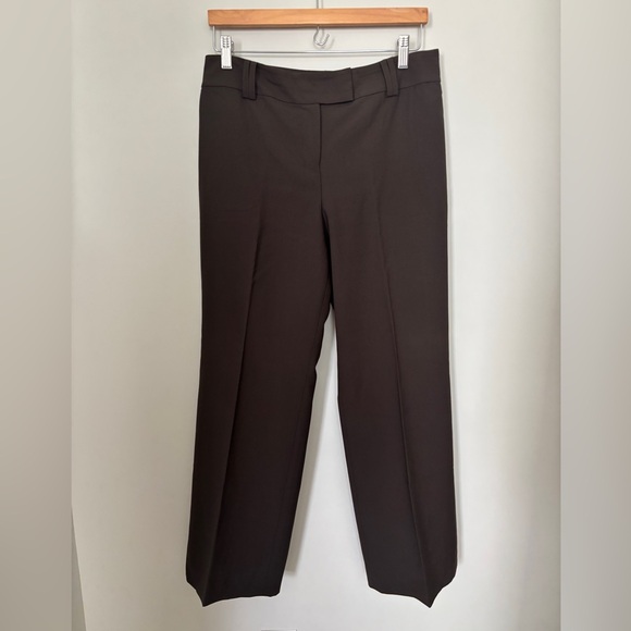 LOFT Pants - Ann Taylor Petites 10P - Fully lined Classic Dark Brown Dress Pants